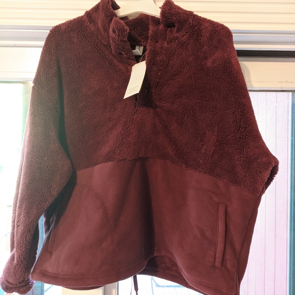 Fleece shirt/jacket